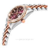 BONIA BNB10553-3607S Women's Watches Silver Dial Purple Stainless Steel
